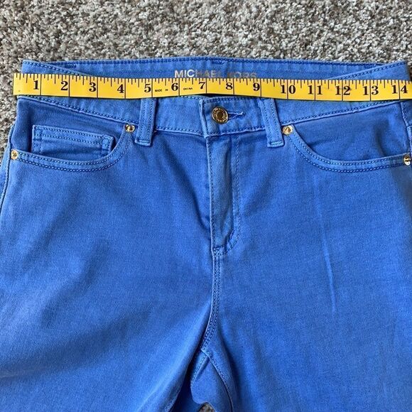 Michael Kors Izzy Cropped Skinny Jeans Size 4 - Picture 9 of 11